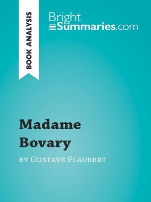 cover image of Madame Bovary by Gustave Flaubert (Book Analysis)